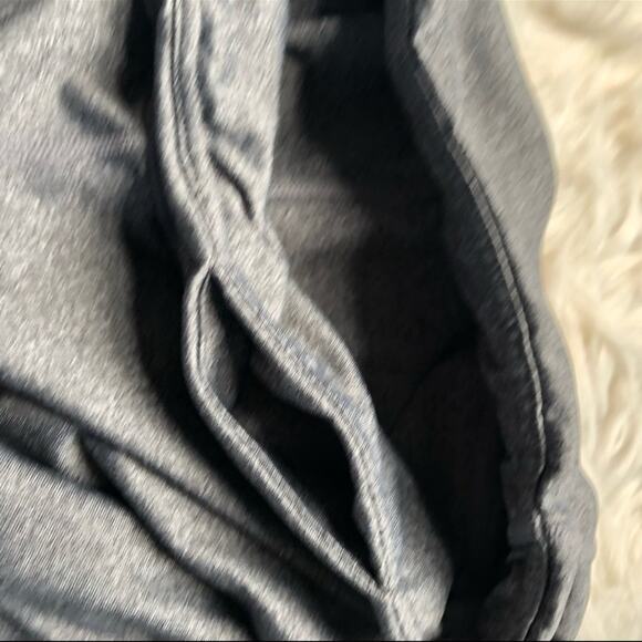 Reebok Grey Capri Running Tights Small | Cropped Athletic Leggings Activewear - Picture 5 of 9